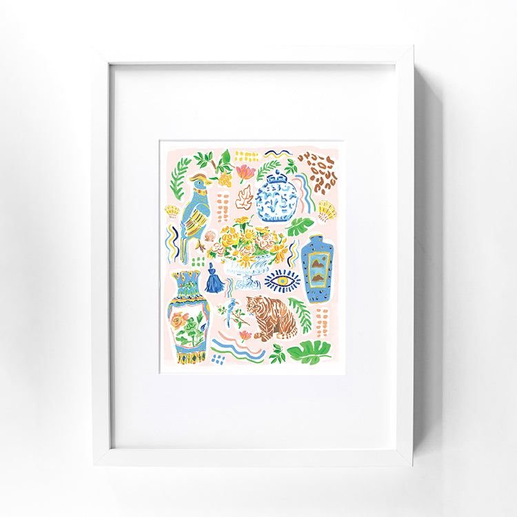 Bits and Bobbles Print