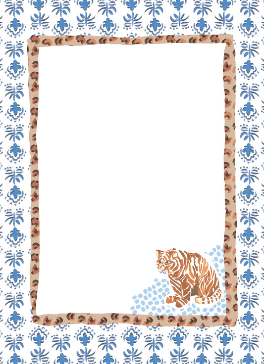 Leopard + Blue "Everything" Cards
