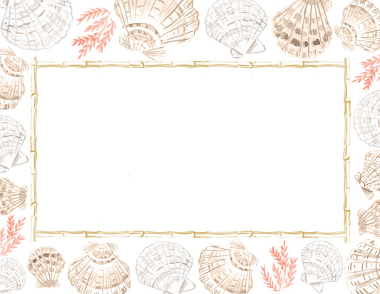 She Sells Seashells Notecards