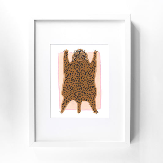 Flat Leopard Print
