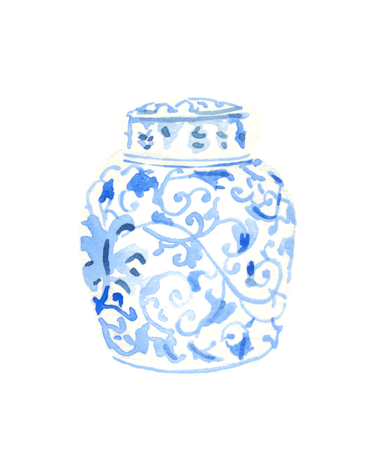 Short Ginger Jar Print